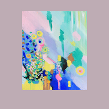 Load image into Gallery viewer, ‘Springtime at the Edge of the Universe’ | Abstract Painting | Jordan Harcourt-Hughes
