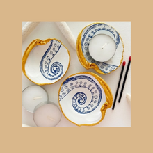 Load image into Gallery viewer, Tentacles | Decorated Shell + Tealight Set | Bjioux Beach
