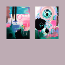 Load image into Gallery viewer, ‘The Breach’ | Abstract Diptych | Jordan Harcourt-Hughes
