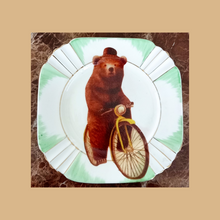 Load image into Gallery viewer, ‘BEAR‘ | Vintage Plate Wall Art | Bijoux Beach
