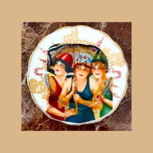 Load image into Gallery viewer, ‘GIBSON GIRLS’ | Vintage Plate Wall Art | Bijoux Beach
