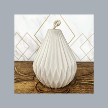 Load image into Gallery viewer, Geometric Pear Candle |  Decor Candle  |  HOT Candles
