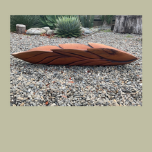 Load image into Gallery viewer, Feather Bowl - Carved Totara
