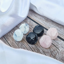 Load image into Gallery viewer, Faux Stone Pebble | Stud Earrings | Arias Design Co
