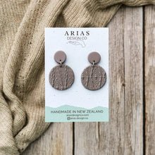 Load image into Gallery viewer, Sweater Weather | Boho Knit Disc Earrings | Arias Design Co
