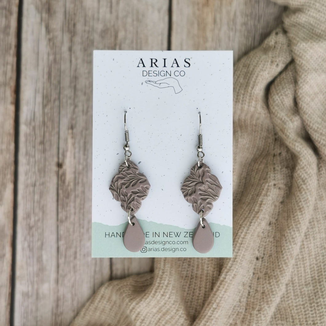 Sweater Weather | Tile Drop Earrings | Arias Design Co